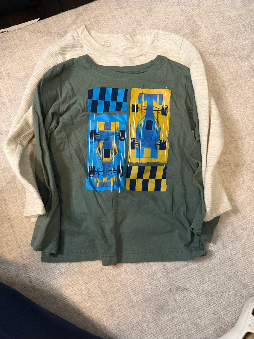 BUNDLE 2 Toddler Boys Long-Sleeve Tee